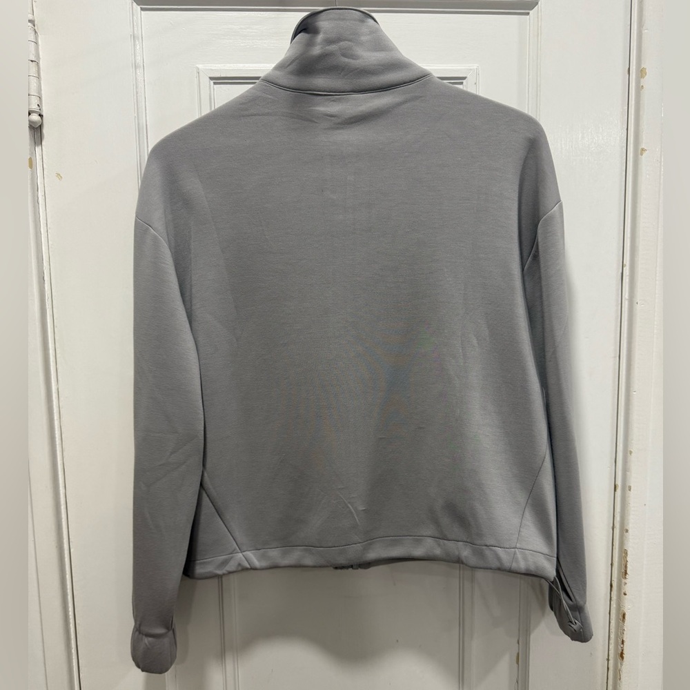 Yogalicious Light Gray Utility Jacket XS EUC - Picture 8 of 16